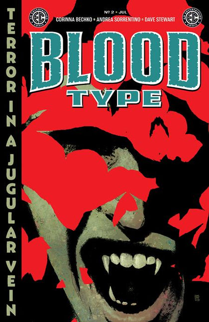 EC BLOOD TYPE #2 (OF 4) CVR B ANDREA SORRENTINO VAR (PRE-ORDER: 07/09/2025)