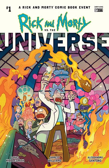 RICK AND MORTY VS THE UNIVERSE #1 (OF 4) CVR A DAVE BARDIN (PRE-ORDER: 07/09/2025)