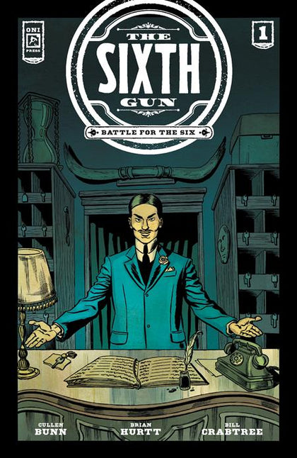 SIXTH GUN BATTLE FOR THE SIX #1 (OF 3) CVR B VALERIA BURZO VAR (PRE-ORDER: 07/23/2025)