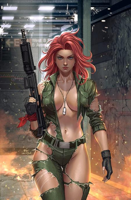 HEAT SEEKER EXPOSED A GUN HONEY SERIES #2 (OF 4) CVR F INHYUK LEE VIRGIN FOIL VAR (PRE-ORDER: 07/02/2025)