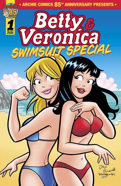 ARCHIE COMICS 85TH ANNIVERSARY PRESENTS BETTY & VERONICA SWIMSUIT SPECIAL (ONE SHOT) CVR A DAN DECARLO RICH KOSLOWSKI (PRE-ORDER: 07/08/2026)