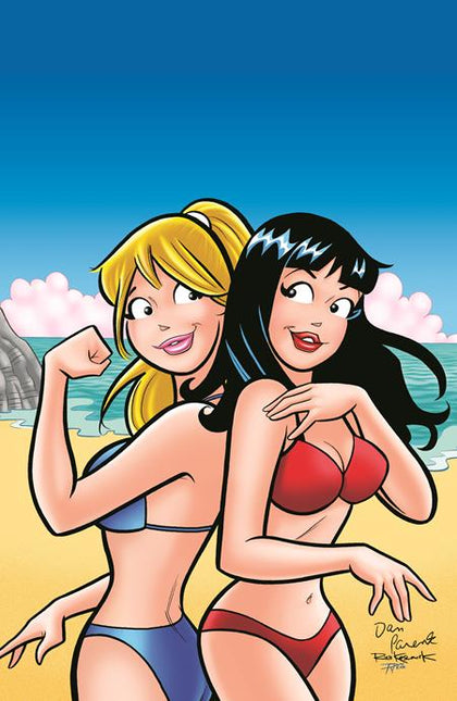 ARCHIE COMICS 85TH ANNIVERSARY PRESENTS BETTY & VERONICA SWIMSUIT SPECIAL (ONE SHOT) CVR D DAN PARENT RICH KOSLOWSKI FOIL FULL ART VAR (PRE-ORDER: 07/08/2026)