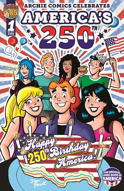 ARCHIE COMICS CELEBRATES AMERICAS 250TH (ONE SHOT) CVR A DAN PARENT (PRE-ORDER: 07/01/2026)