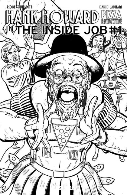 HANK HOWARD, PIZZA DETECTIVE THE INSIDE JOB #1 (ONE SHOT) CVR D DAVID LAPHAM SPIELBERG HOMAGE VAR (PRE-ORDER: 07/01/2026)