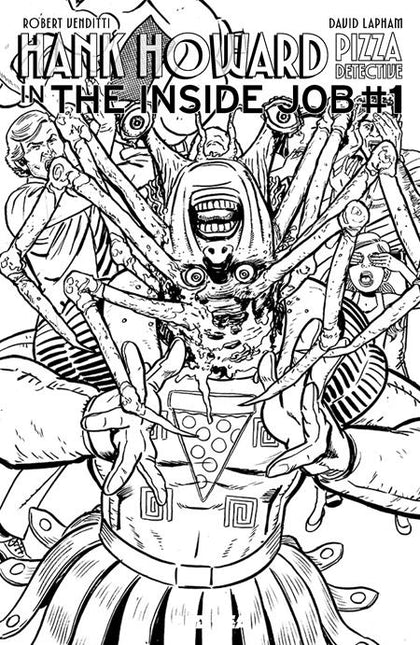 HANK HOWARD, PIZZA DETECTIVE THE INSIDE JOB #1 (ONE SHOT) CVR E DAVID LAPHAM CARPENTER HOMAGE VAR (PRE-ORDER: 07/01/2026)