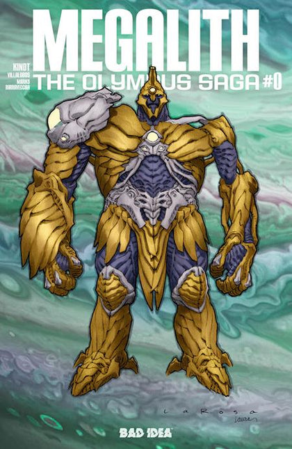 OLYMPUS SAGA MEGALITH #0 (OF 4) CVR A LEWIS LAROSA (PRE-ORDER: 07/15/2026)