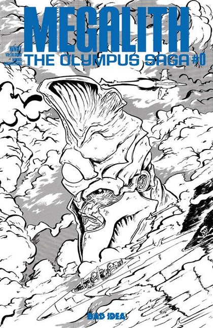 OLYMPUS SAGA MEGALITH #0 (OF 4) CVR B JAKE BAKER VAR (PRE-ORDER: 07/15/2026)