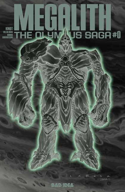 OLYMPUS SAGA MEGALITH #0 (OF 4) CVR D LEWIS LAROSA GLOW IN THE DARK VAR (PRE-ORDER: 07/15/2026)