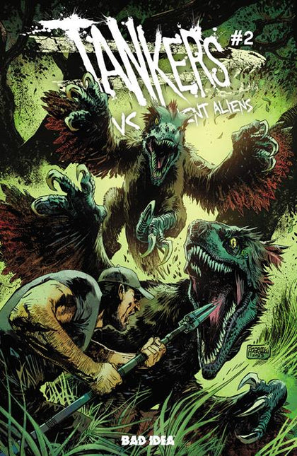 TANKERS VS ANCIENT ALIENS #2 (OF 4) CVR A GABRIEL HARDMAN (PRE-ORDER: 07/15/2026)