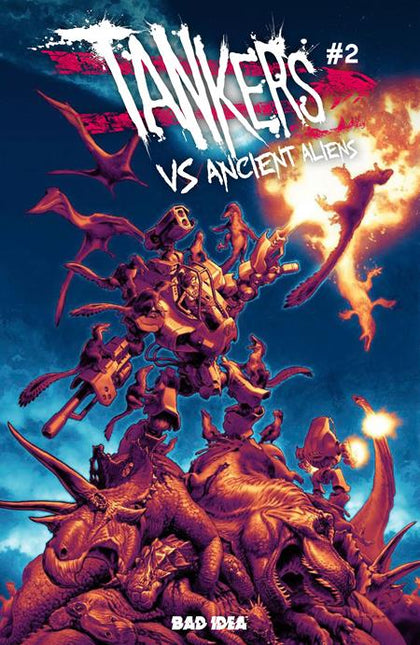 TANKERS VS ANCIENT ALIENS #2 (OF 4) CVR B LEWIS LAROSA VAR (PRE-ORDER: 07/15/2026)