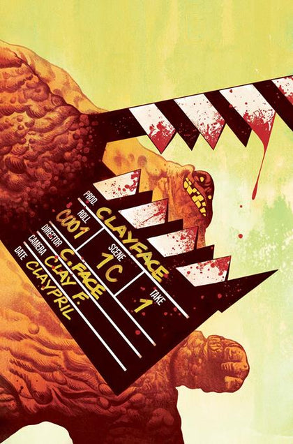 CLAYFACE CELEBRITY DIRT #1 (OF 6) CVR B MIKE DEL MUNDO CARD STOCK VAR (PRE-ORDER: 07/08/2026)