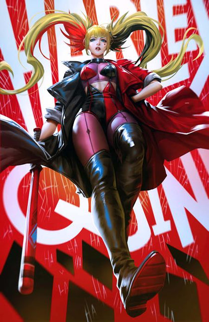 HARLEY QUINN #64 CVR D DERRICK CHEW CARD STOCK VAR (PRE-ORDER: 07/22/2026)