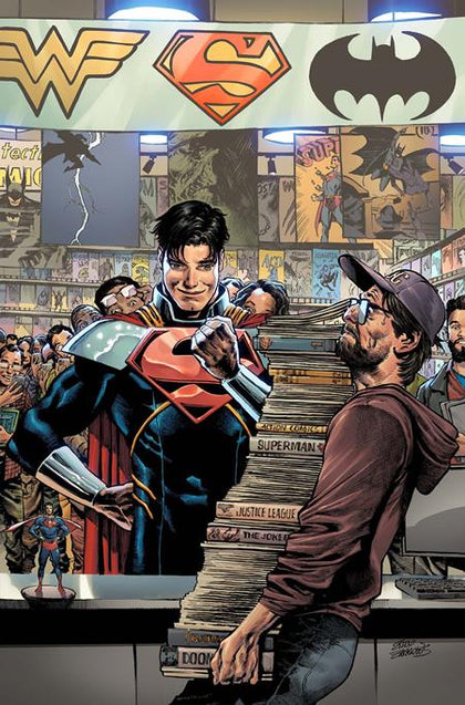 SUPERMAN #40 CVR D EDDY BARROWS CARD STOCK VAR (PRE-ORDER: 07/22/2026)