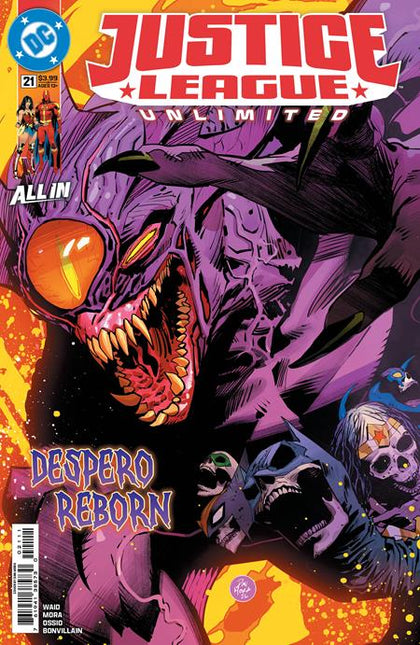 JUSTICE LEAGUE UNLIMITED #21 CVR A DAN MORA
