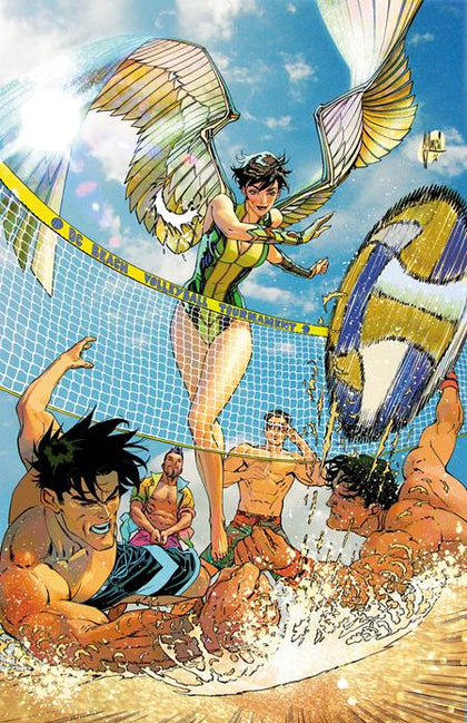 DCS HAWK-GIRL SUMMER #1 (ONE SHOT) CVR A GUILLEM MARCH (PRE-ORDER: 07/29/2026)