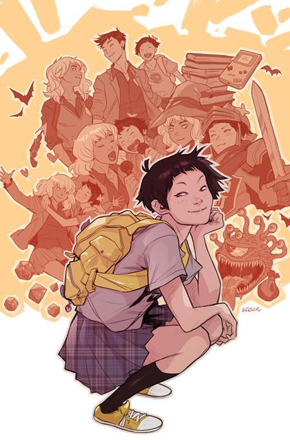 GOTHAM ACADEMY FIRST YEAR #6 (OF 6) CVR A KARL KERSCHL (PRE-ORDER: 07/29/2026)