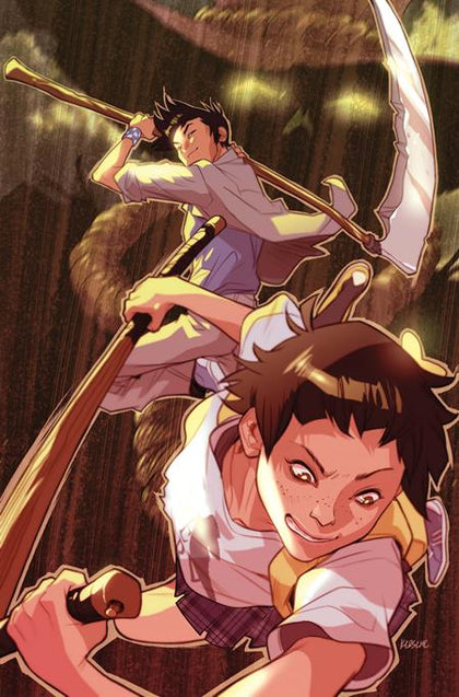 GOTHAM ACADEMY FIRST YEAR #6 (OF 6) CVR B KARL KERSCHL CARD STOCK VAR (PRE-ORDER: 07/29/2026)