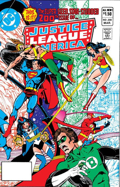 JUSTICE LEAGUE OF AMERICA #200 FACSIMILE EDITION CVR A GEORGE PEREZ (PRE-ORDER: 07/22/2026)