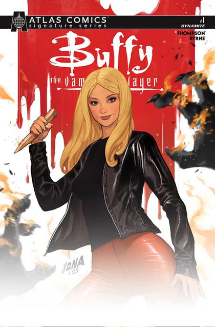 BUFFY THE VAMPIRE SLAYER #1 CVR I DAVID NAKAYAMA ATLAS EDITION SIGNED BY KELLY THOMPSON VAR (PRE-ORDER: 07/22/2026)