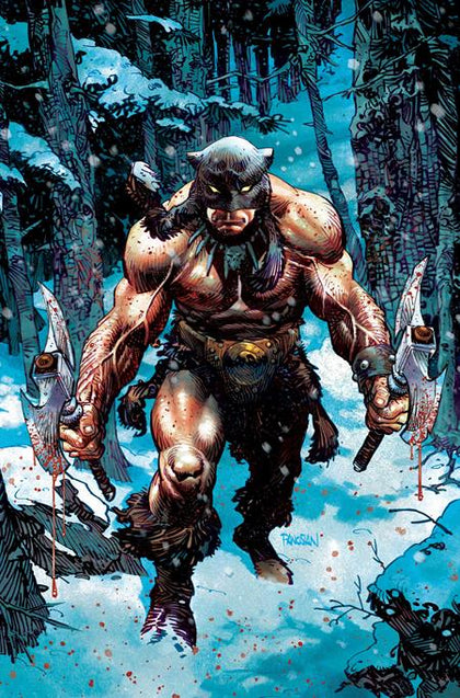 FIRE AND ICE DARKWOLF #1 CVR H DAN PANOSIAN METAL PREMIUM VAR (PRE-ORDER: 07/22/2026)