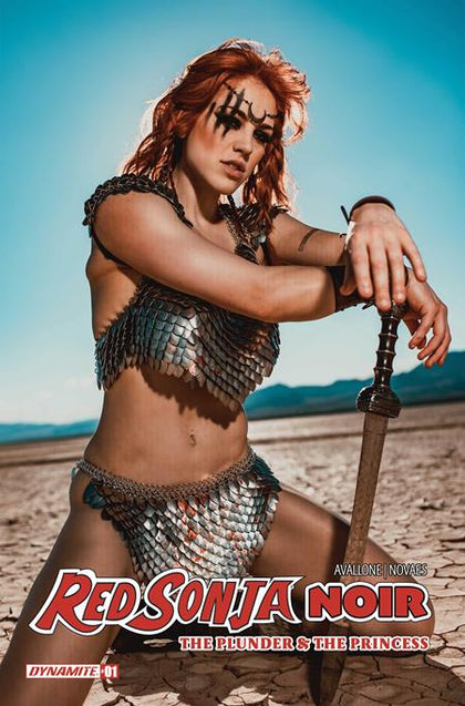 RED SONJA NOIR THE PLUNDER AND THE PRINCESS #1 (ONE SHOT) CVR C COSPLAY MOLLY STEWART VAR (PRE-ORDER: 07/01/2026)