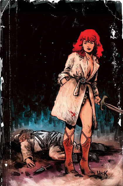 RED SONJA NOIR THE PLUNDER AND THE PRINCESS #1 (ONE SHOT) CVR F ROBERT HACK LTD VIRGIN VAR (PRE-ORDER: 07/08/2026)