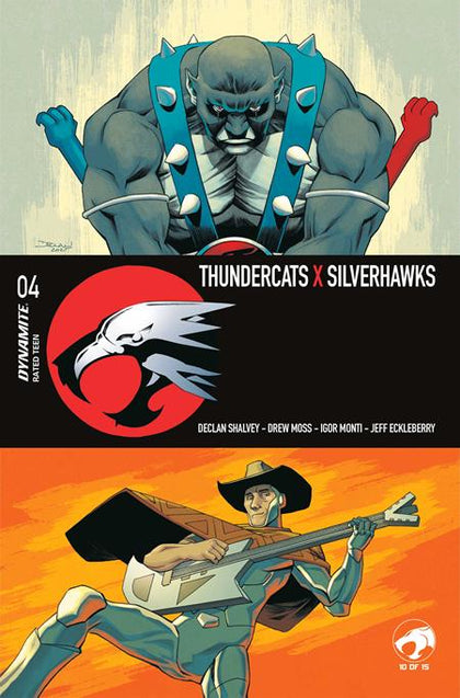 THUNDERCATS X SILVERHAWKS #4 CVR A DECLAN SHALVEY VAR (PRE-ORDER: 07/08/2026)