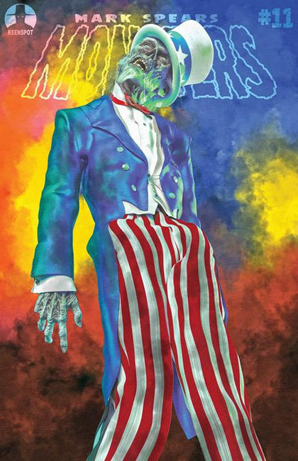 MARK SPEARS MONSTERS #11 CVR D MARK SPEARS RED WHITE & DEAD VAR (PRE-ORDER: 07/01/2026)