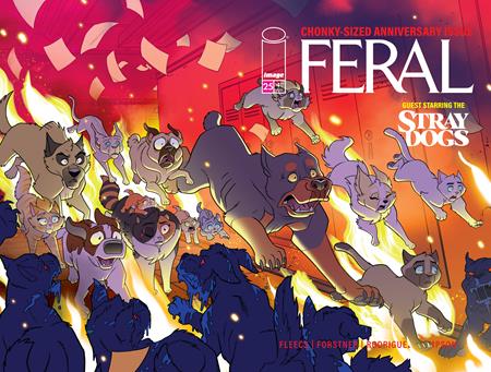 FERAL #25 CVR A TONY FLEECS & TRISH FORSTNER WRAPAROUND