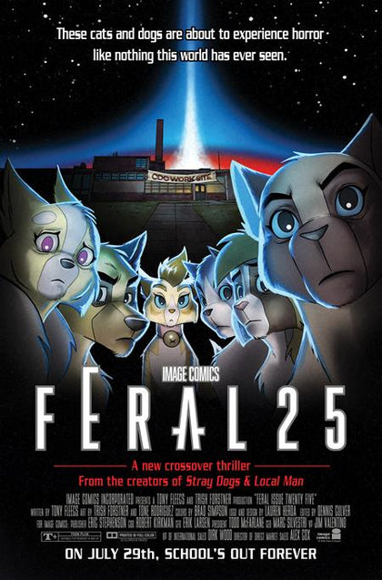 FERAL #25 CVR B TONE RODRIGUEZ & ALLEN PASSALAQUA FACULTY HOMAGE VAR (PRE-ORDER: 07/29/2026)