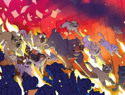 FERAL #25 CVR F TRISH FORSTNER & TONE RODRIGUEZ FOIL WRAPAROUND VAR (PRE-ORDER: 07/29/2026)