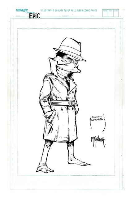 SOMETHING EPIC #13 CVR B SZYMON KUDRANSKI & TODD MCFARLANE RAW ART VAR (PRE-ORDER: 07/15/2026)