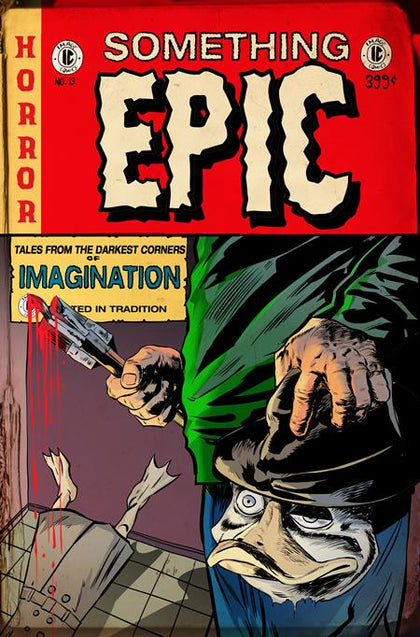 SOMETHING EPIC #13 CVR D SZYMON KUDRANSKI EC HORROR HOMAGE VAR (PRE-ORDER: 07/15/2026)