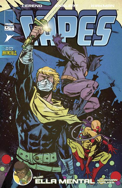 INVINCIBLE UNIVERSE CAPES #9 CVR E SANFORD GREENE CONNECTING VAR (PRE-ORDER: 07/22/2026)