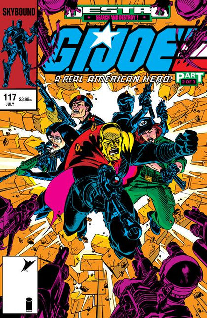 GI JOE A REAL AMERICAN HERO #117 HAMA FILES EDITION CVR A MICHAEL GOLDEN (PRE-ORDER: 07/22/2026)