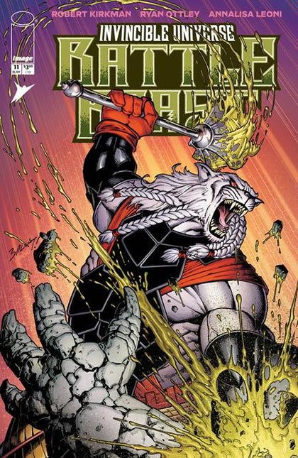 INVINCIBLE UNIVERSE BATTLE BEAST #11 CVR B MARK BAGLEY & RICHARD ISANOVE VAR (PRE-ORDER: 07/15/2026)