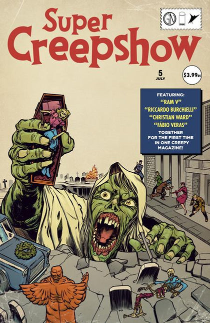 SUPER CREEPSHOW #5 (OF 5) CVR A PYE PARR (PRE-ORDER: 07/15/2026)