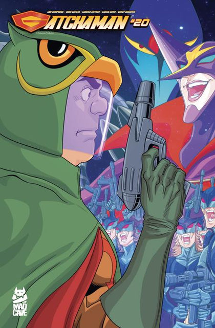 GATCHAMAN #20 CVR B CHRIS BATISTA SABRINA CINTRON CONNECTING VAR (PRE-ORDER: 07/15/2026)