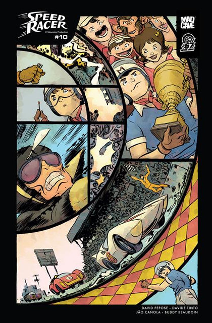 SPEED RACER #10 CVR B JESSE LONERGAN CONNECTING RETRO VAR (PRE-ORDER: 07/08/2026)