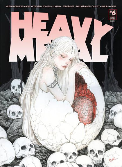 HEAVY METAL MAGAZINE #6 CVR B AMANDA M JANSSON VAR (PRE-ORDER: 07/29/2026)