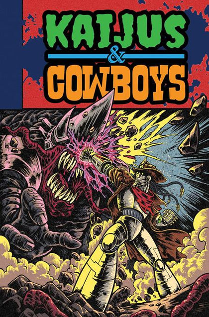 KAIJUS & COWBOYS #1 (OF 12) CVR B FERXPAIN EC COMICS HOMAGE VAR (PRE-ORDER: 07/15/2026)