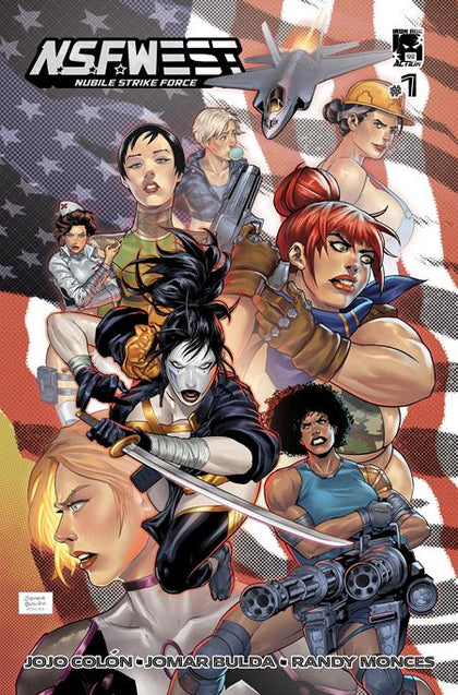 NSFWEST #1 CVR A JOMAR BULDA GO TEAM! COVER (PRE-ORDER: 07/01/2026)