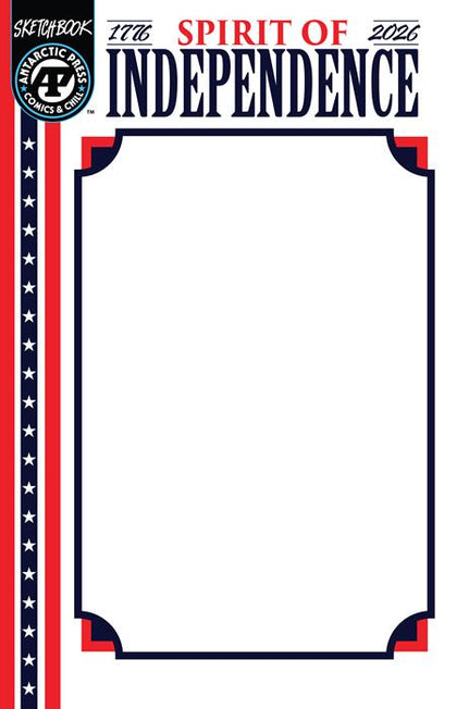 SPIRIT OF INDEPENDENCE SKETCHBOOK (ONE SHOT) (PRE-ORDER: 07/08/2026)