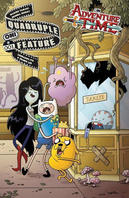 ADVENTURE TIME QUADRUPLE FEATURE #1 (OF 4) CVR A BRENDA HICKEY (PRE-ORDER: 07/01/2026)