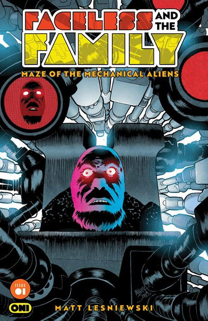 FACELESS AND THE FAMILY MAZE OF THE MECHANICAL ALIENS #1 (OF 4) CVR B KELLEY JONES VAR (PRE-ORDER: 07/01/2026)