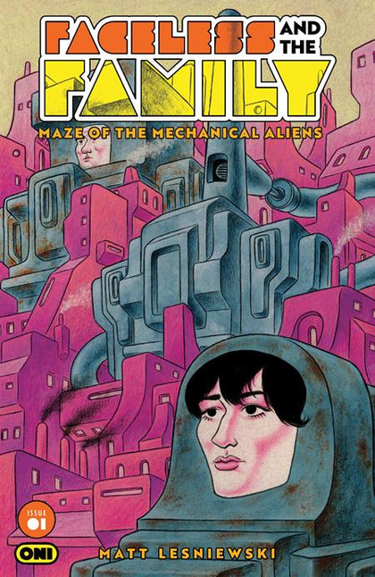 FACELESS AND THE FAMILY MAZE OF THE MECHANICAL ALIENS #1 (OF 4) CVR C NOAH BAILEY VAR (PRE-ORDER: 07/01/2026)