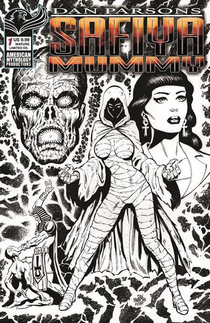DAN PARSONS SAFIYA MUMMY #1 CVR C DAN PARSONS LIMITED EDITION VAR (PRE-ORDER: 07/15/2026)