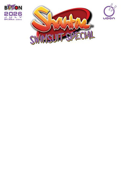 2026 SHANTAE SWIMSUIT SPECIAL #1 (ONE SHOT) CVR C BLANK SKETCH VAR (PRE-ORDER: 07/29/2026)