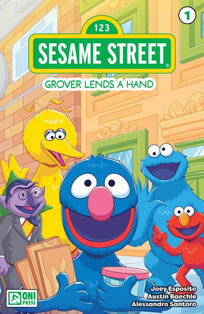 Sesame Street #1 CVR A Austin Baechle