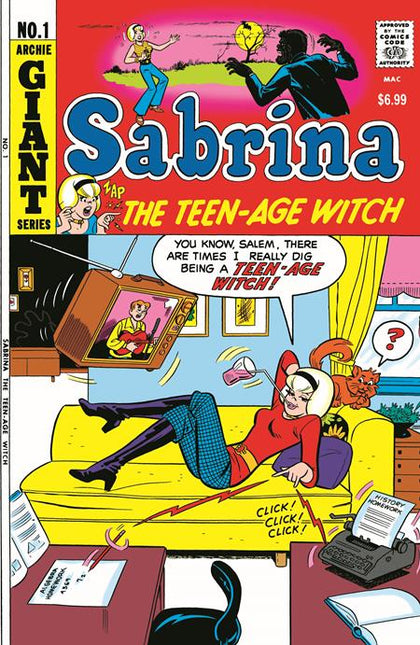 ARCHIE FACSIMILE #7 SABRINA THE TEENAGE WITCH #1 CVR A DAN DECARLO & RUDY LAPICK (PRE-ORDER: 08/27/2025)